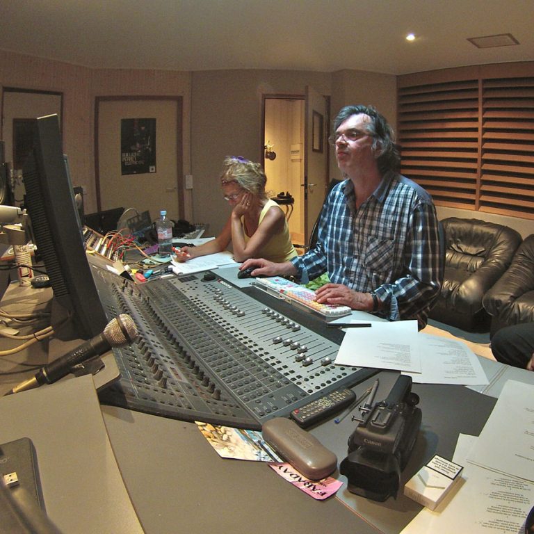 Préparation d'un mixage-en studio avec-Alain-Ganne